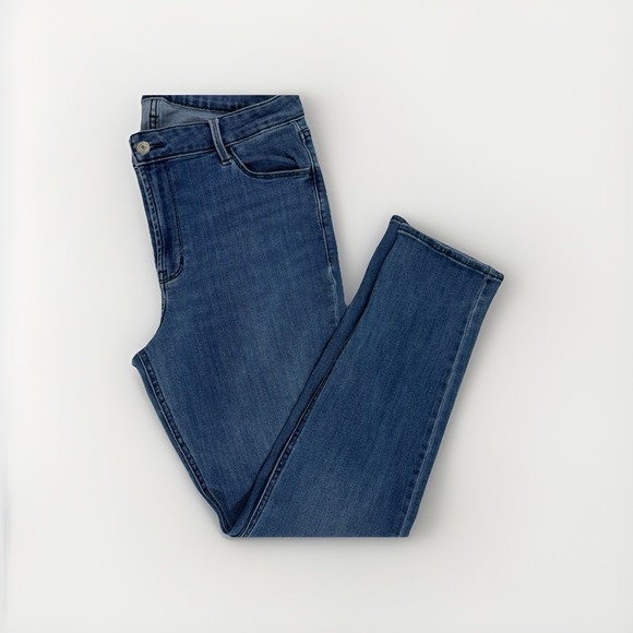 Old Navy Denim - Old Navy Women High-Rise‎ O.G. Straight Blue Denim Jeans SIZE 12